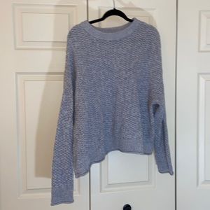 Target Light Blue Slightly Cropped Sweater